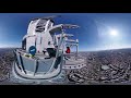360度動画で見る超高所作業　東京スカイツリーの窓拭き
