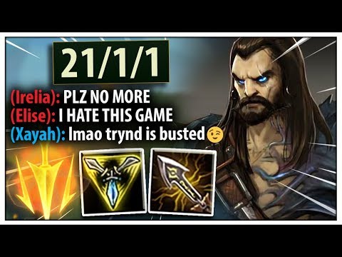 My ENTIRE Team Was Feeding...So I went GOD-MODE and 1v9 Carried :) - League of Legends