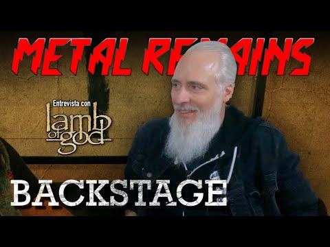Interview with John Campbell from Lamb Of God 🇺🇸 [Subtitled][Backstage]