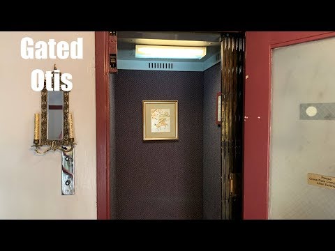 Awesome Gated Vintage Otis Traction Elevator in San Antonio, TX