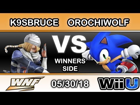 WNF 1.6 - K9sBruce (Sheik) Vs. Orochiwolf (Sonic) Winners Side - Smash 4