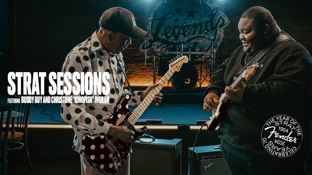 Strat Sessions ft. Buddy Guy with Christone “Kingfish” Ingram | Year Of The Strat | Fender - YouTube