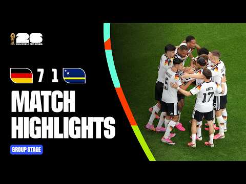 Germany vs Curacao highlights