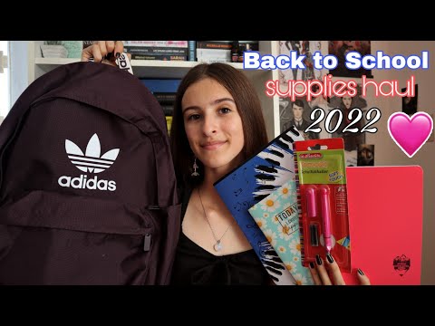 📚Back to School Supplies Haul 2022 || clasa a 9-a