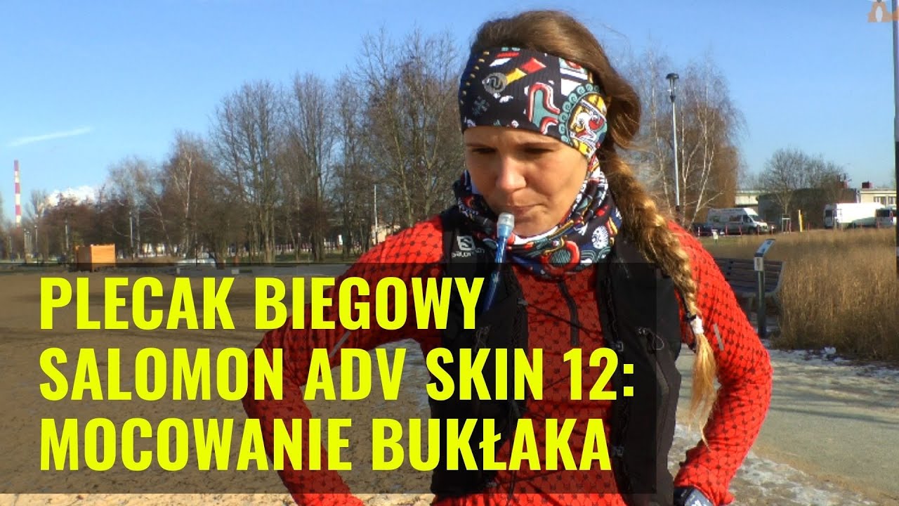 Jak zamontować bukłak na wodę do plecaka biegowego Salomon ADV SKIN 12