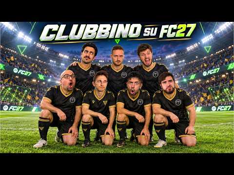 CLUBBINO su FC27! SULL'ORLO DI UNA CRISI DI NERVI con la  SQUADRA AL COMPLETO!  ⚽