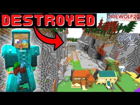Direwolf20 1.18 Lets Play - Destroy a Mountain with Mana