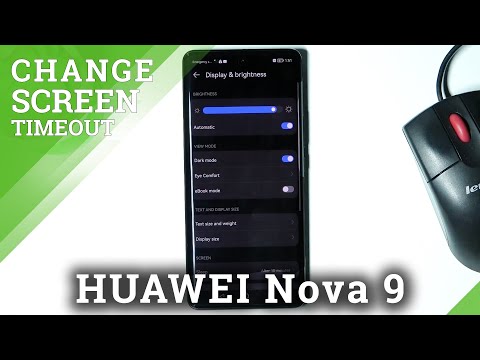 How to Change Screen Timeout in HUAWEI Nova 9 – Find Sleep Options