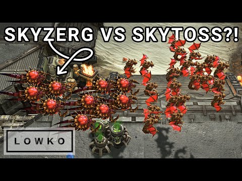 StarCraft 2: Dark's 100+ MUTALISKS vs SkyToss! (ShoWTimE vs Dark)