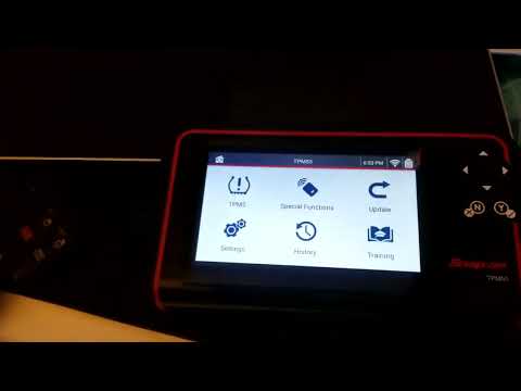 Snap-on TPMS5 Tutorials: Testing a Keyfob