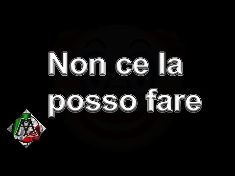 Non ce la posso fare