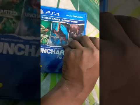 Unboxing Of PS4 games Uncharted The Nathan Drake Collection