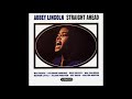 Abbey Lincoln -  Straight Ahead ( Full Album )
