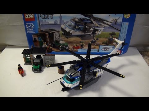 Lego Review: Lego City Helicopter Surveillance 60046