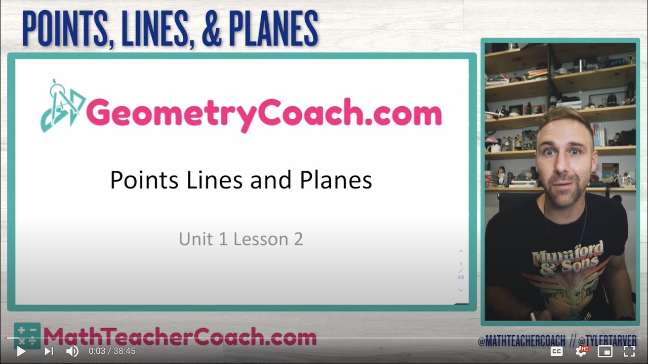 1-2 Points Lines Planes - MathTeacherCoach.com