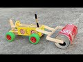 How To Make Matchbox Road Roller Leveling Machine Diy Mini Road Roller Mini Rolar