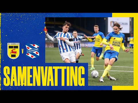 Samenvatting SC Cambuur - sc Heerenveen (1-2)