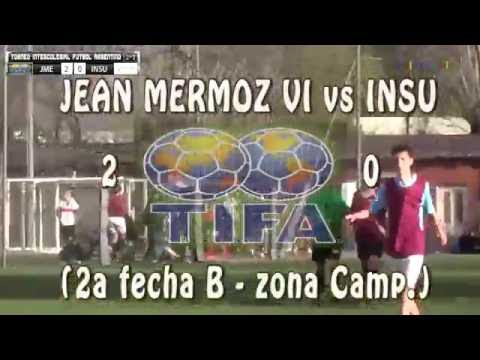 2 JEAN MERMOZ VI vs INSU 0 - 2a fecha B zona Camp  - 18/09/2016