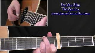 The Beatles For You Blue Intro Guitar Lesson