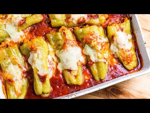 Stuffed Italian Frying Peppers