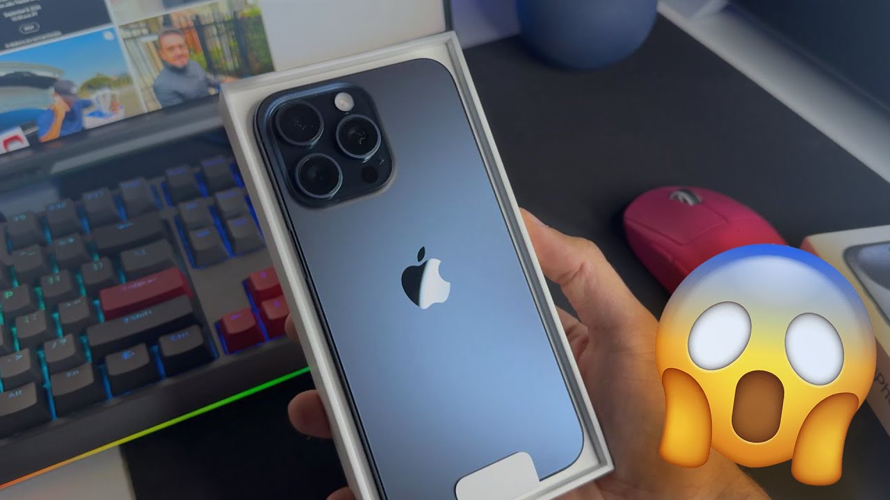 COMPREI UM IPHONE 15 PRO MAX 256GB EM 2024 (vale a pena?)