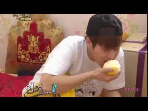 INFINITE Sungkyu's eating habit compilation