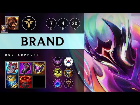 Brand Support vs Rakan - KR Master Patch 25.11