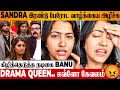 VJ Parvathy Kamrudin Red Card Issue Actress Banu Angry Reply To Sandra Bigg Boss Season 9