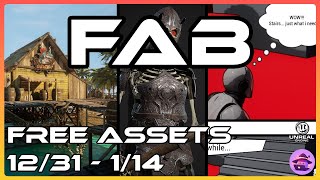Free FAB Assets 12/31 - 1/14 for Unreal Engine!