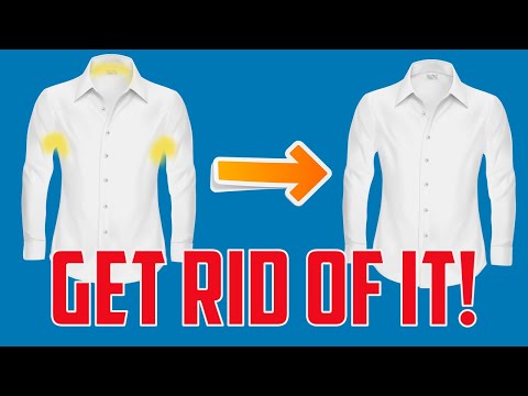 How to Remove Yellow Armpit & Collar Stains For GOOD!