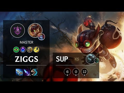 Ziggs Support vs Senna - BR Master Patch 10.12