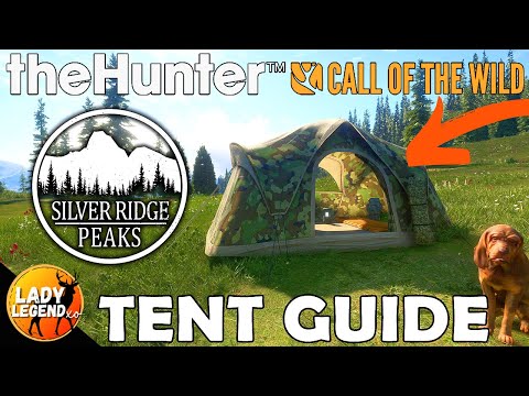 TENT & TRIPOD PLACEMENT GUIDE for Silver Ridge Peaks HOTSPOTS!!! - Call of the Wild