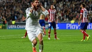 Sergio Ramos SR4 Revenge for missing the penalty against Bayern Munchen in CL semi final 2010