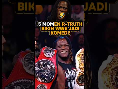 RAJA KOMEDI WWE: R-TRUTH GAK ADA LAWAN! #wwe l#lucu #smackdown