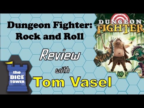 Dice Tower Reviews: Dungeon Fighter: Rock and Roll