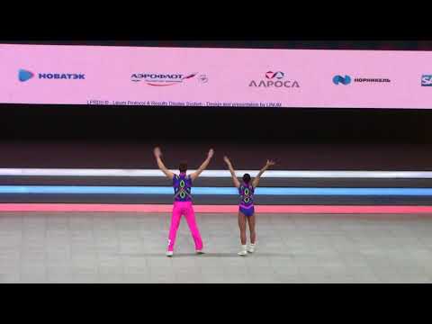 ERSHOV Mikhail   ZINCHENKO Maria Final acro Main Class Free Style