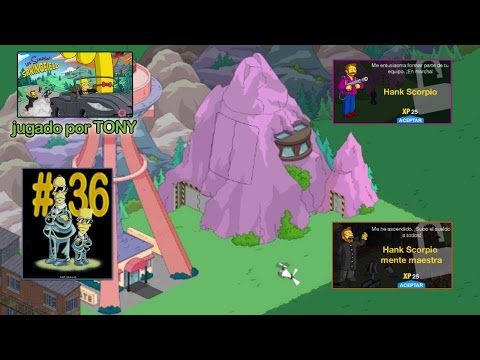 Los Simpson Springfield "Agentes Secretos, Cap. 36 - Lote mente maestra (Hank Scorpio)" por Tony