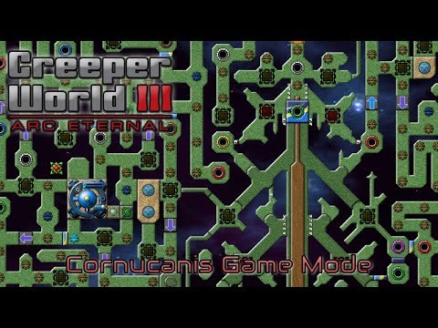 A Christmas themed map | yum234 | Cornucanis Game Mode | Creeper World 3 Gameplay