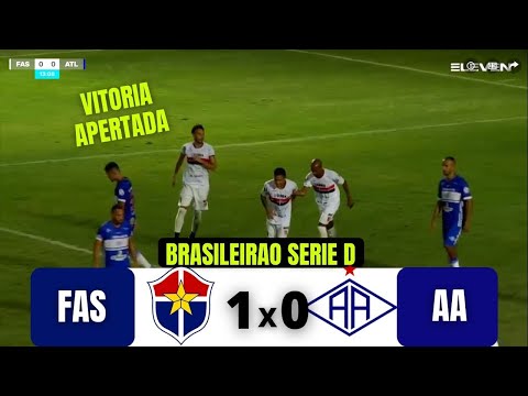 FAST CLUBE 1 X 0 ATLETICO (AC) | BRASILEIRAO SERIE D | 14/08/21