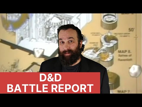 Dungeons and Dragons Battle Report - 9th Level Warlock Solo