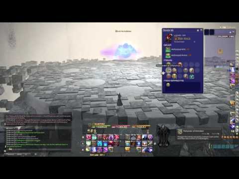 FFXIV HC Solo - (RDM) PoTD Floor 190 Boss (Fail) - Angelus Demonus