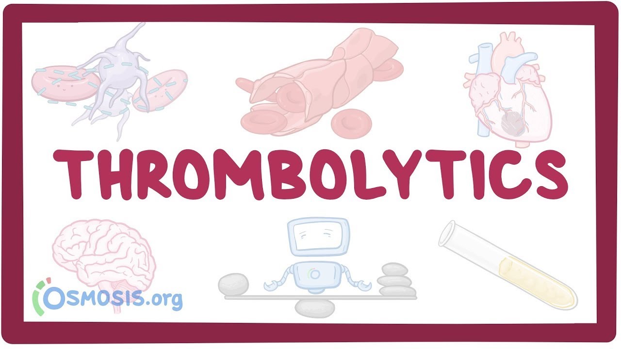 Thrombolytics ~pharmacology~