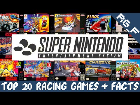 Top 20 Best SNES Racing Games + FACTS