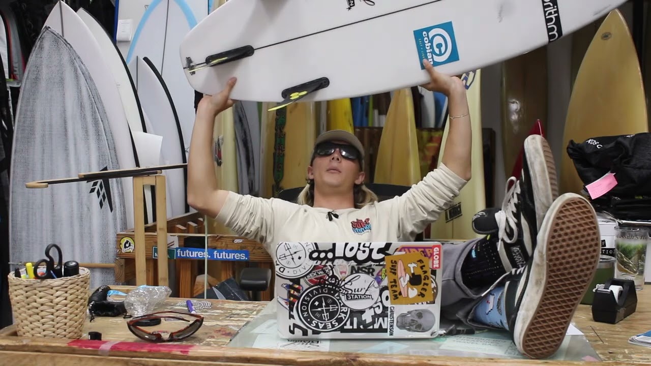 Surf station team rider reviews his Algorithm HD surfboard model.