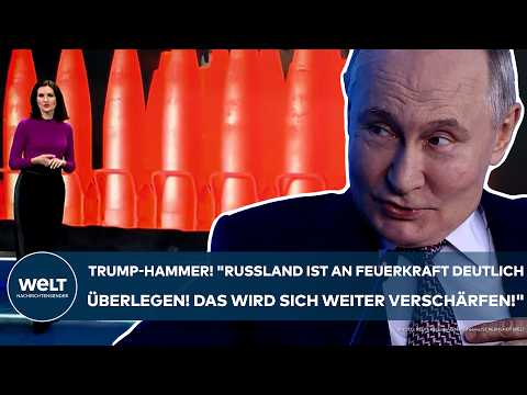 PUTINS KRIEG: "Russland ist an Feuerkraft deutlich überlegen! Das wird sich weiter verschärfen!"