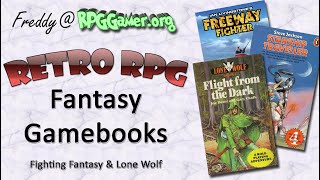 Retro RPG: Fantasy Gamebooks (Lone Wolf, Fighting Fantasy, Sorcery)