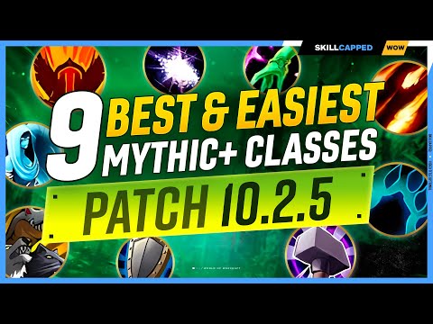 9 BEST & EASIEST CLASSES for BEGINNERS in MYTHIC+ | Dragonflight Season 3