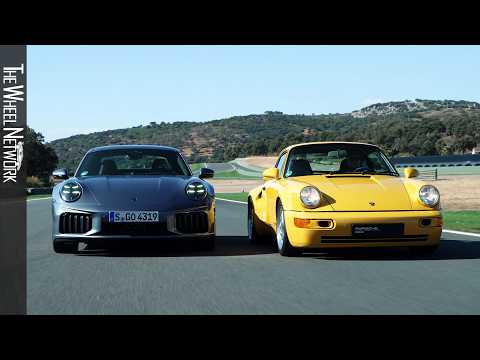1993 Porsche 911 Turbo S Leichtbau (964) with 2026 Porsche 911 Turbo S (992.2) [4K]