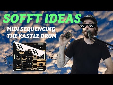 Bastl Kastle Drum : A sofft Idea for MIDI Sync / Sequencing