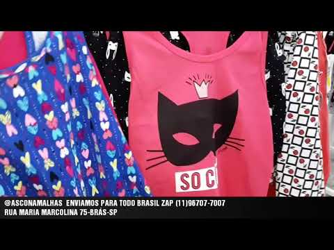 CONJUNTOS A PARTIR DE 15 REAIS NA ASCONA MALHAS |BRÁS-SP